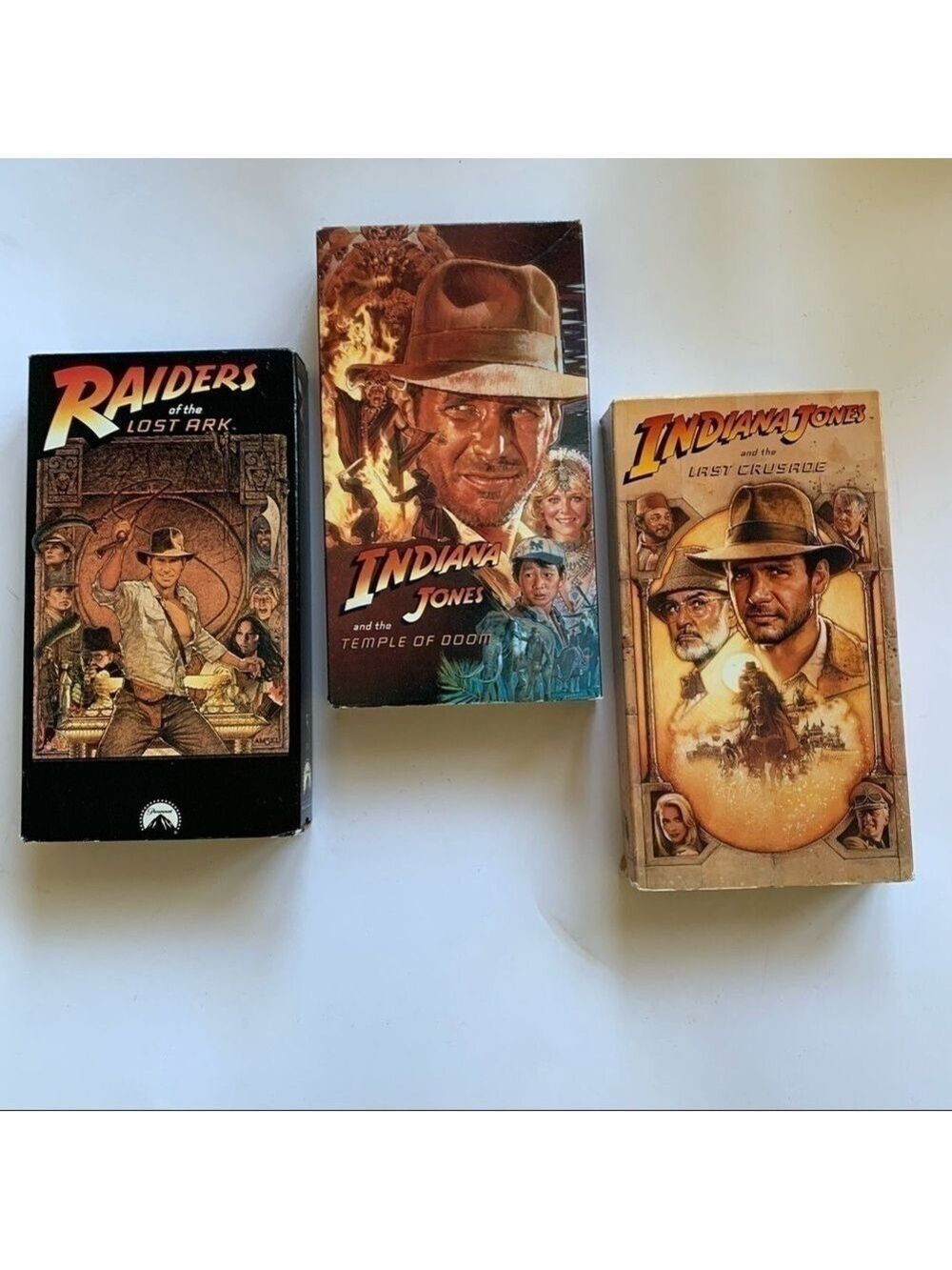 INDIANA JONES 3 originals Raiders of the Lost Ark Temple of Doom  Last Crusade